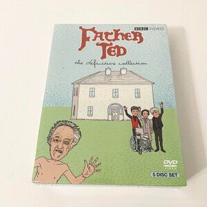 Father Ted The Definitive Collection Complete Series 5 DVD BBC Flaws to Case